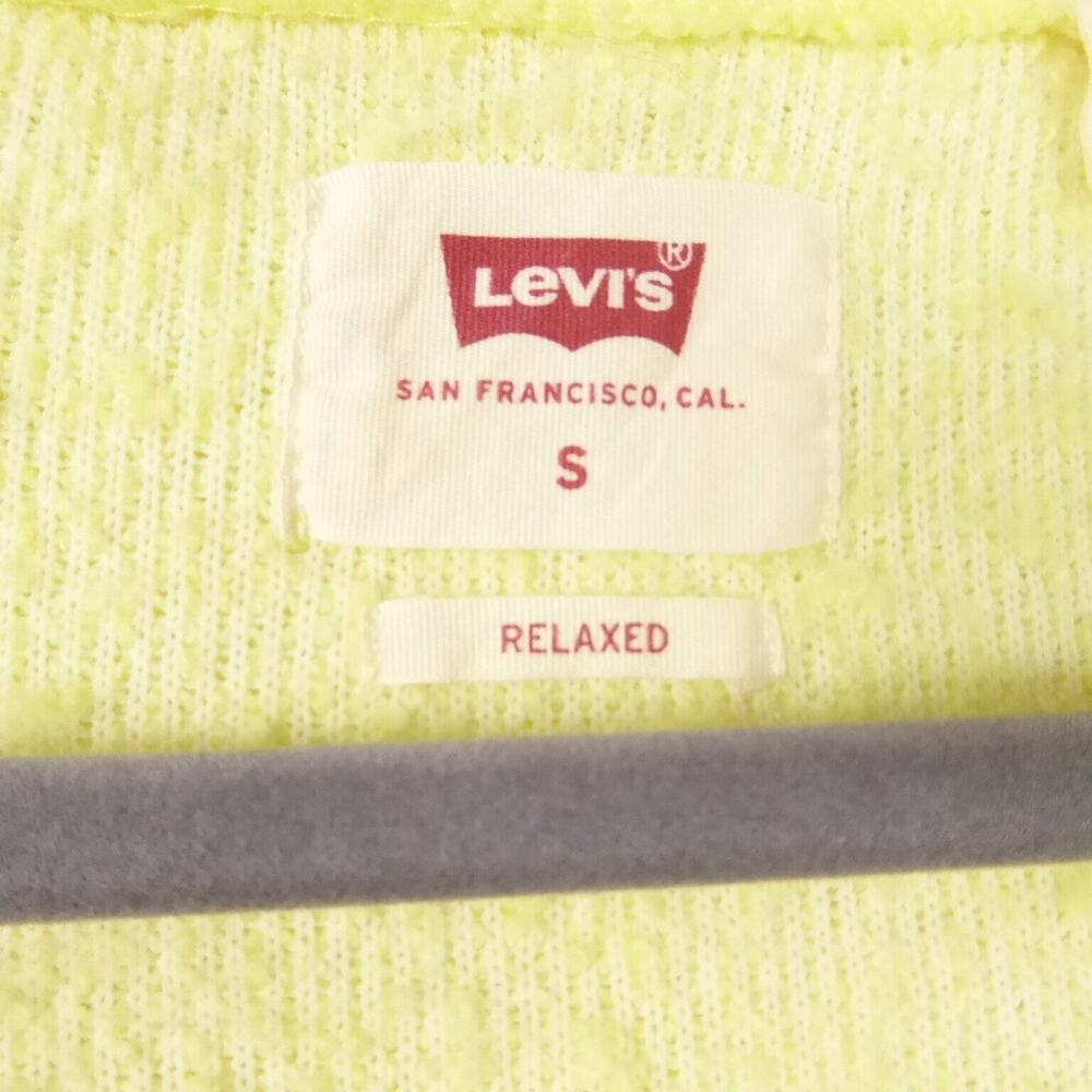 Levis Cardigan Womens SZ S Wool Alpaca Blend Button Up Relaxed Fit Comfy Soft - Picture 2 of 12